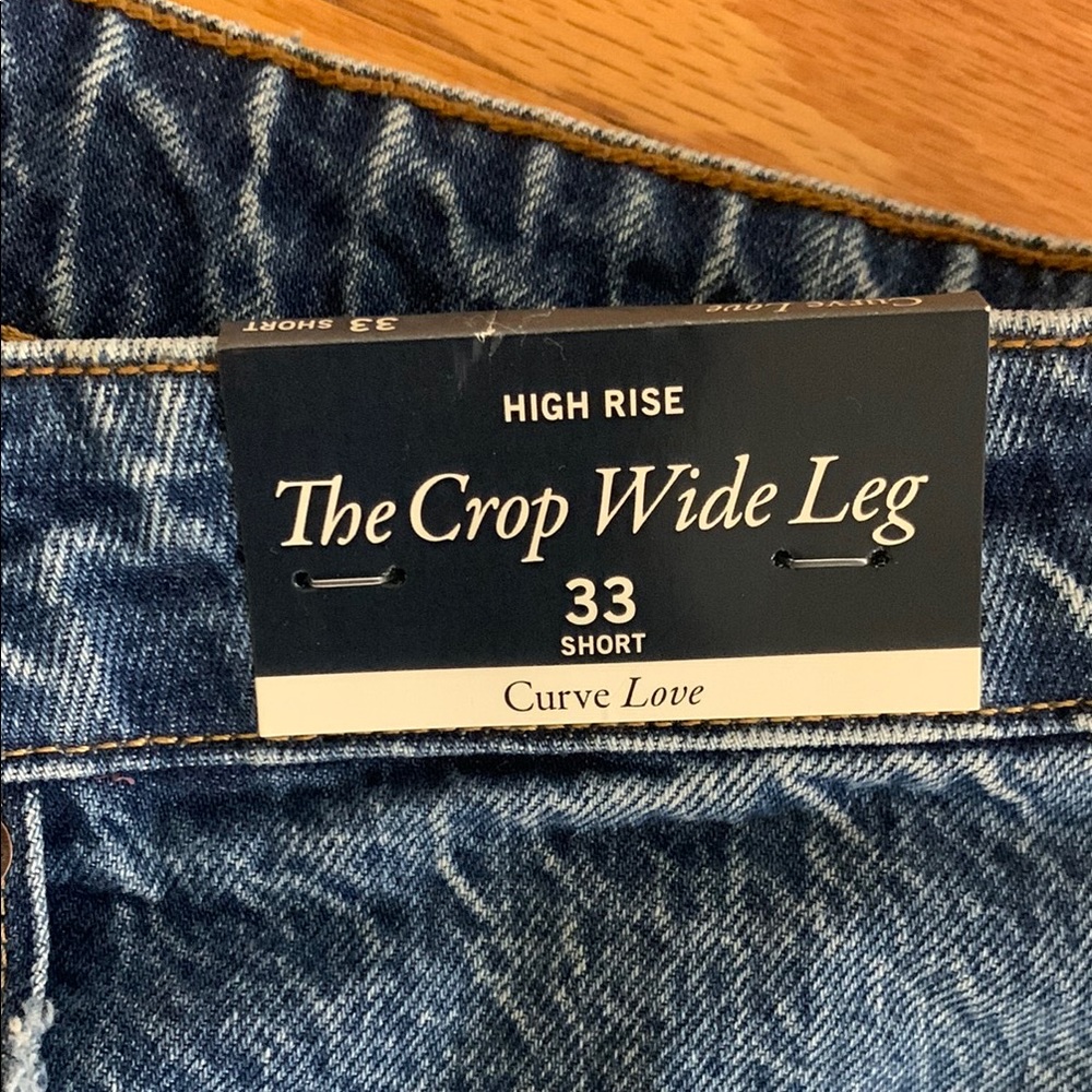 Abercrombie & Fitch Classic Blue Women's Jeans. High Rise. Curve Love. - Picture 4 of 12